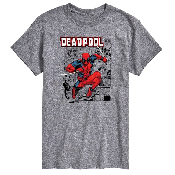 Deadpool - Panels - Men's Short Sleeve Graphic T-Shirt
