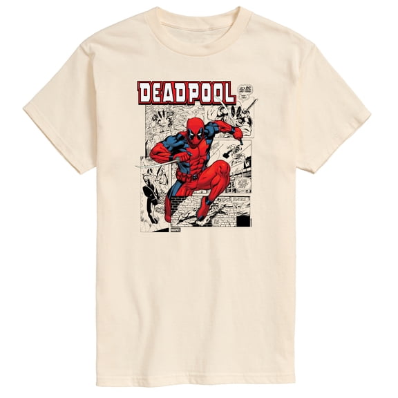 Deadpool - Panels Men's Short Sleeve Graphic T-Shirt