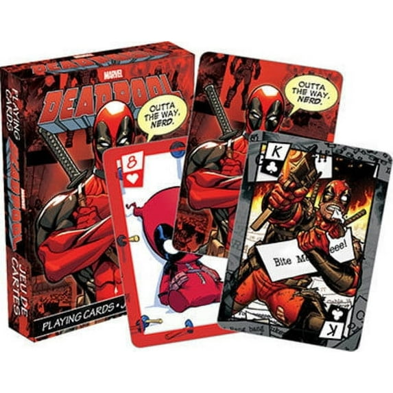 Aquarius Marvel Deadpool Playing Cards