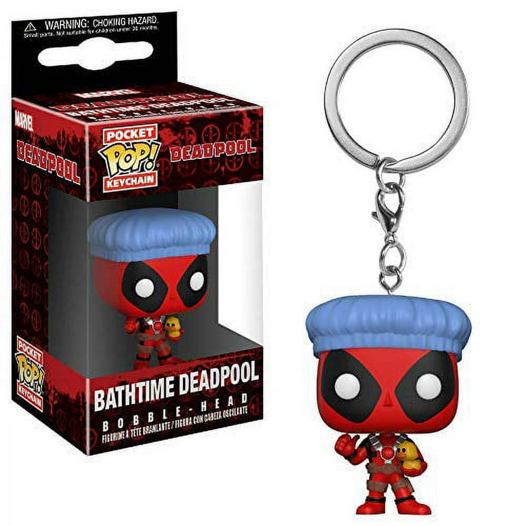 Deadpool Pocket Pop! Keychain Bathtime Deadpool
