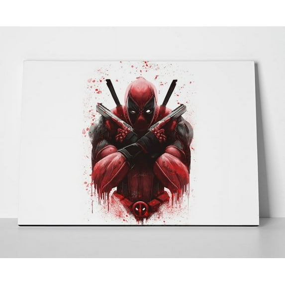 Deadpool Poster or Wrapped Canvas