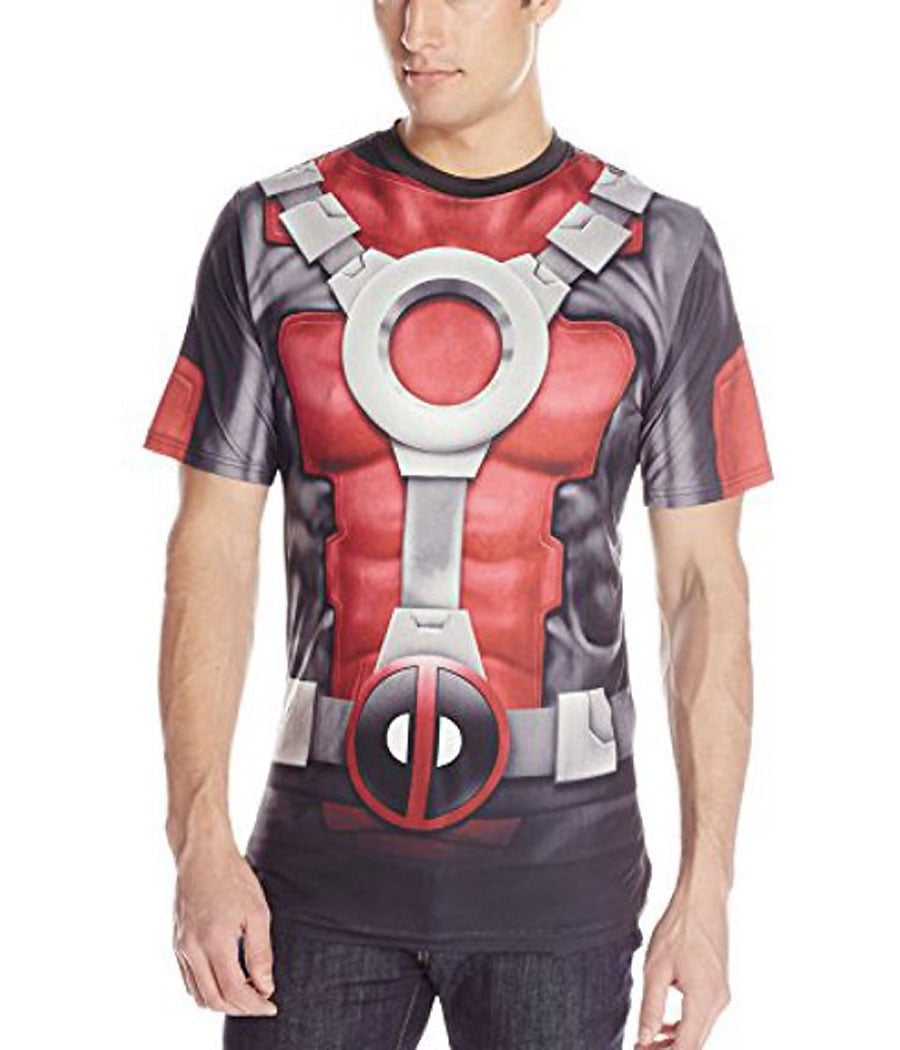 Deadpool Sublimated Costume T-Shirt - Walmart.com