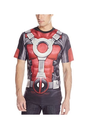 Deadpool Sublimated Costume T-Shirt