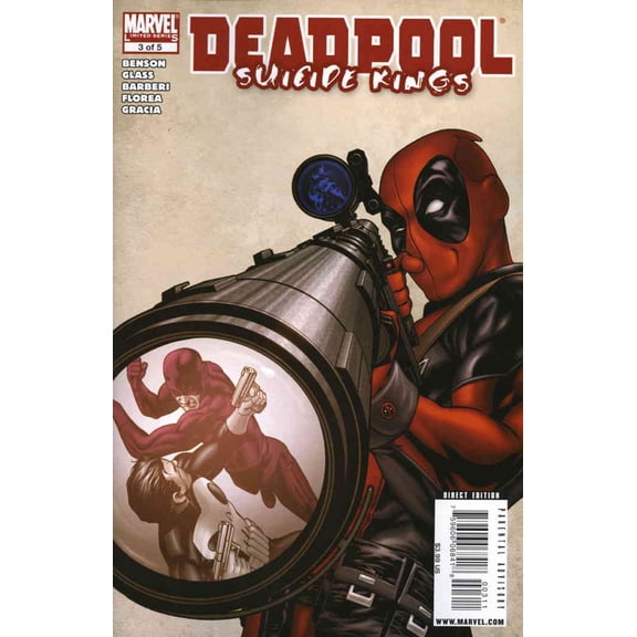 Deadpool: Suicide Kings #3 VF ; Marvel Comic Book