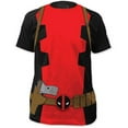 thumbnail image 1 of Deadpool - Suit Costume Adult T-Shirt - Small, 1 of 1