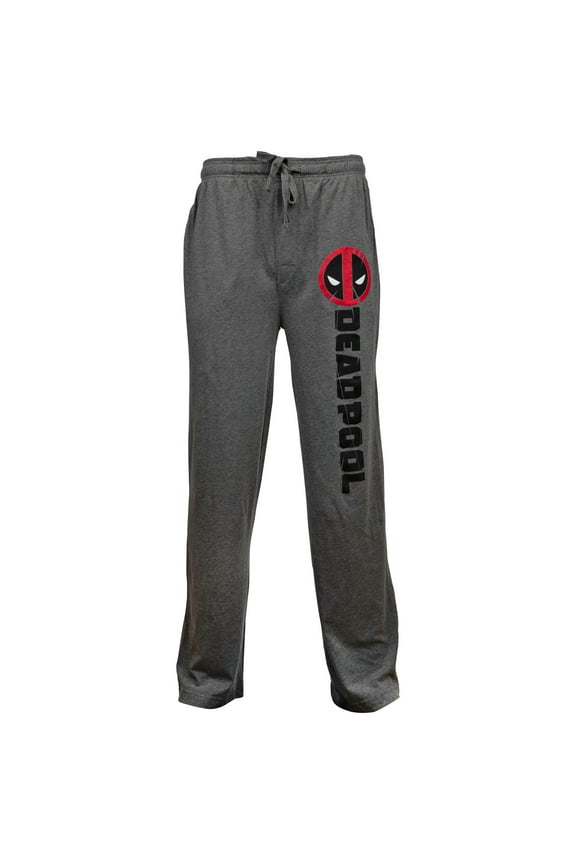 Symbol and Text Pajama Sleep Pants-Medium (32-34)