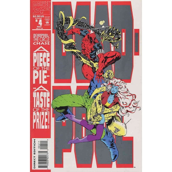 Deadpool: The Circle Chase #4 VF ; Marvel Comic Book