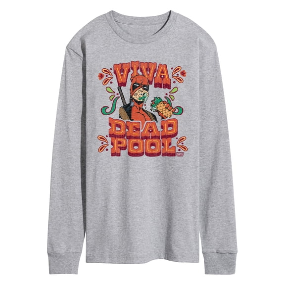 Deadpool - Viva Deadpool - Men's Long Sleeve Graphic T-Shirt
