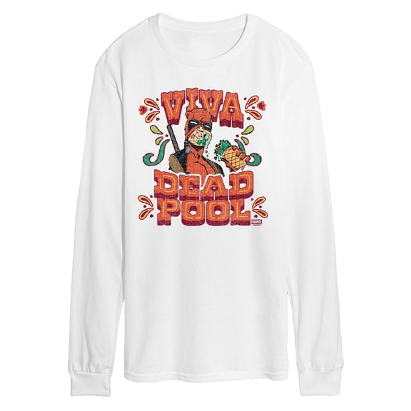 Deadpool - Viva Deadpool - Men's Long Sleeve Graphic T-Shirt