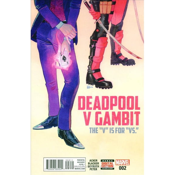Deadpool Vs. Gambit #2 VF ; Marvel Comic Book