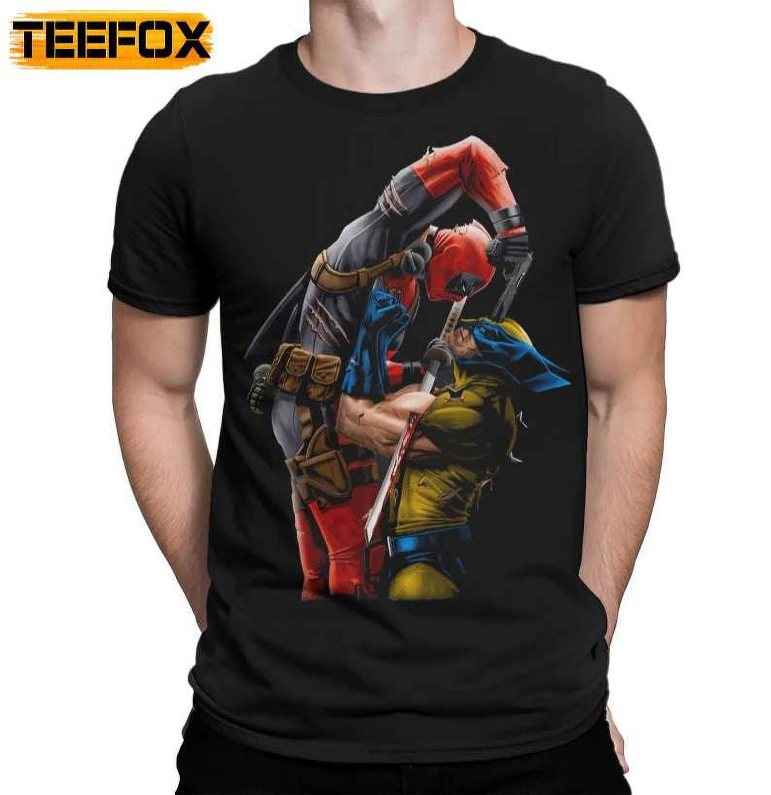 Deadpool Vs Wolverine Xmen Tshirt