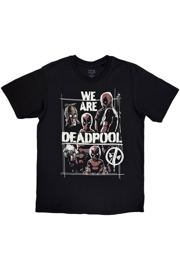 Marvel Comics Unisex T-Shirt: Deadpool We Are Deadpool (Medium)