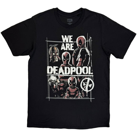 Marvel Comics Unisex T-Shirt: Deadpool We Are Deadpool (Small)