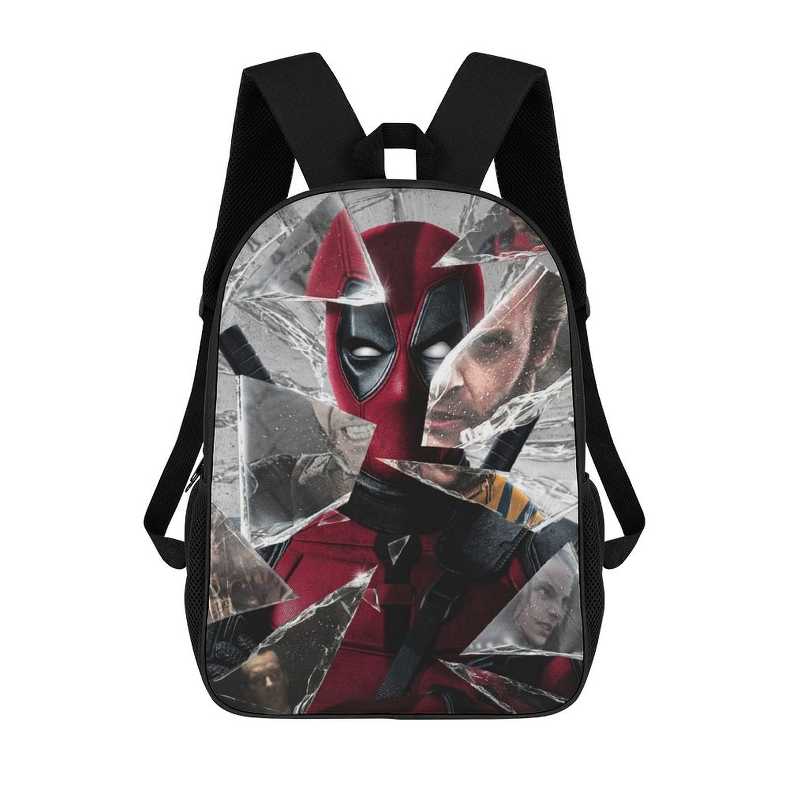 Deadpool & Wolverine Backpacks 17 Inch Lightweight Bookbags Casual ...