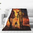 Deadpool Wolverine Cute Anime Blanket, Gifts For Girls And Boys, Super