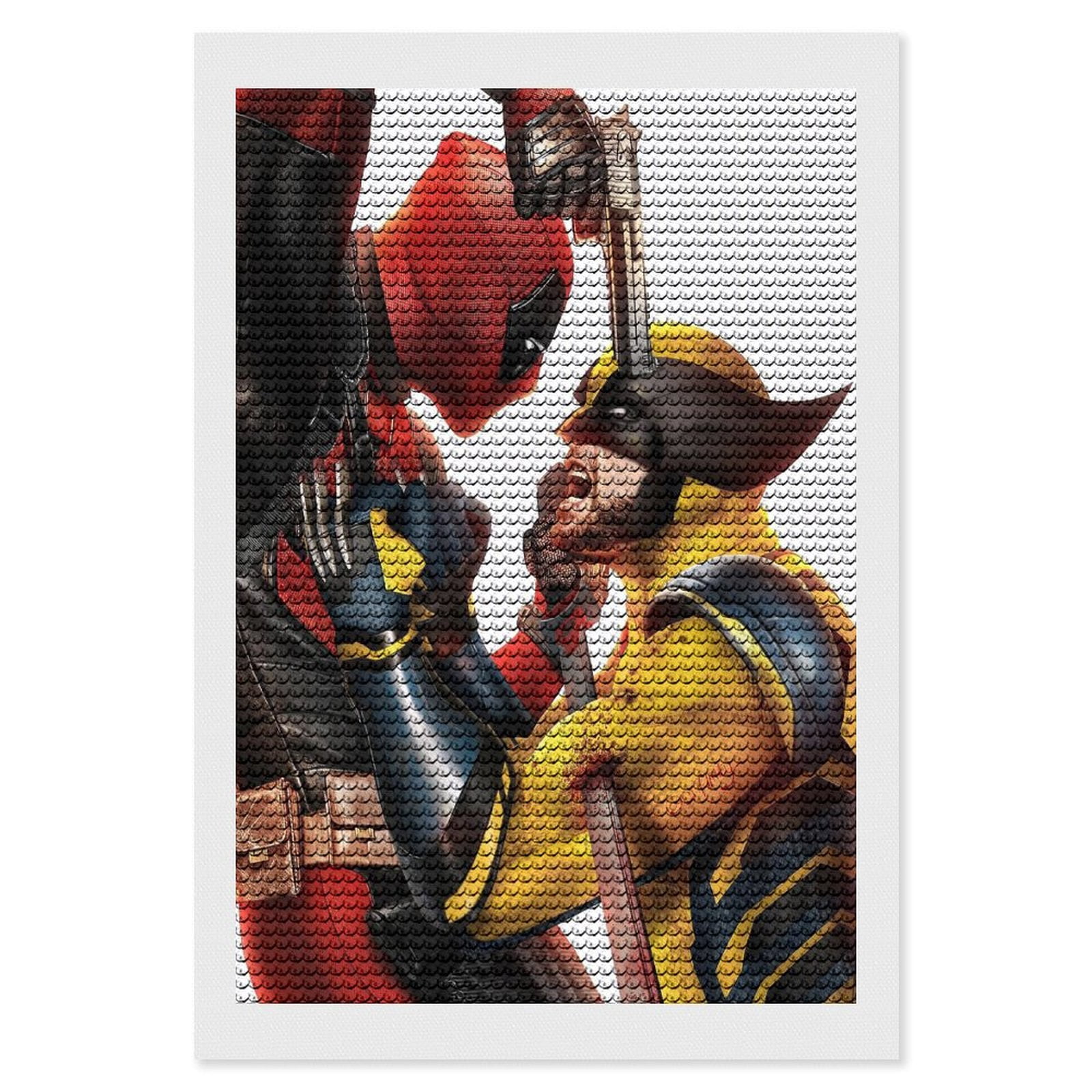 Deadpool & Wolverine Diamond Arts Kits for Adults Diamond Art Gem Art ...