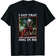 thumbnail image 1 of Deadpool & Wolverine Dogpool I Got That Dog in Me DTG Print Unisex T-Shirt, 1 of 5