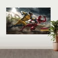 thumbnail image 1 of Deadpool Wolverine Fabric Wall Banner (3' x 5'), 1 of 3