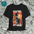 Deadpool & Wolverine Fan Made Tshirt, Movie, Deadpool, 2024, Wolverine