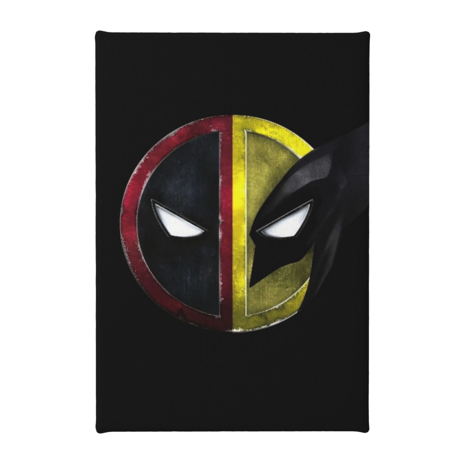 Deadpool Wolverine Frameless Canvas Decorative Painting Personalized ...