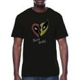 thumbnail image 1 of Deadpool & Wolverine, Men's Graphic Tee, Heart Split, Sizes S-3XL, 1 of 6
