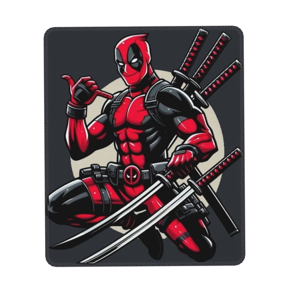 Deadpool And Wolverine Mouse Pad,Non-Slip Rubber Base MousePads for Office Laptop, Gaming Mouse Pad, Desk Pad Office Supplies,Office Decor,Desk Decor 7 x 8.6 inch