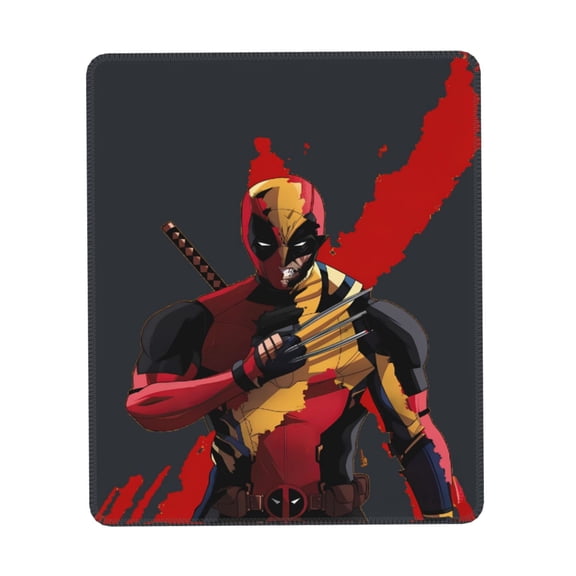 Deadpool And Wolverine Mouse Pad,Non-Slip Rubber Base MousePads for Office Laptop, Gaming Mouse Pad, Desk Pad Office Supplies,Office Decor,Desk Decor 7 x 8.6 inch