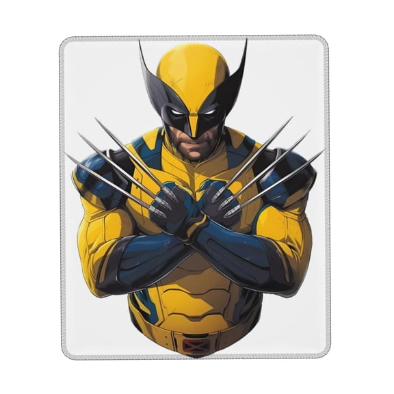 Deadpool And Wolverine Mouse Pad,Non-Slip Rubber Base MousePads for Office Laptop, Gaming Mouse Pad, Desk Pad Office Supplies,Office Decor,Desk Decor 7 x 8.6 inch