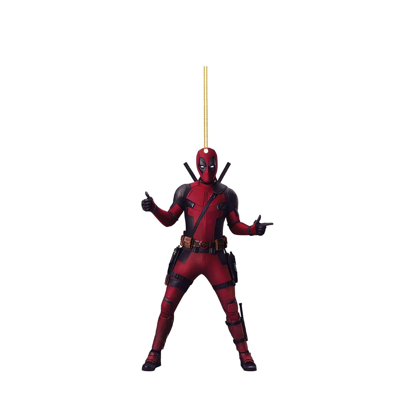 Deadpool & Wolverine Pendants for Christmas Tree Hanging, X'mas Home ...