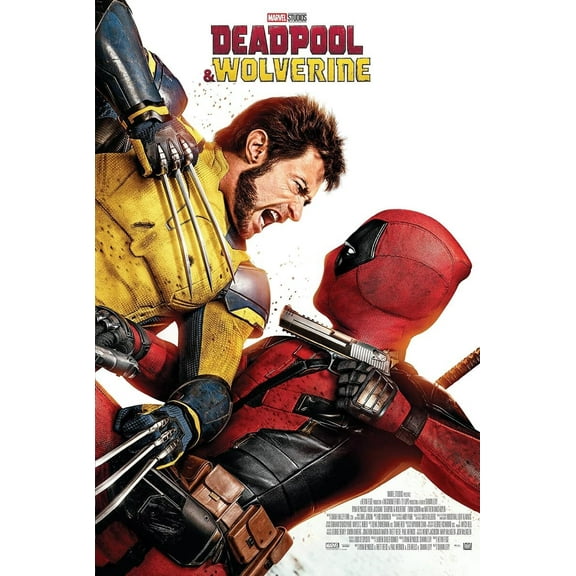 Deadpool & Wolverine Poster - Wall Art Measures