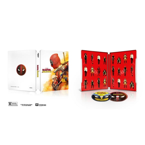 Deadpool & Wolverine - (Steelbook) (4K Ultra HD + Blu-ray + Digital Copy) Deadpool