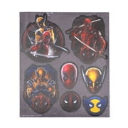 Deadpool Wolverine Sticker Sheets Pack of 8