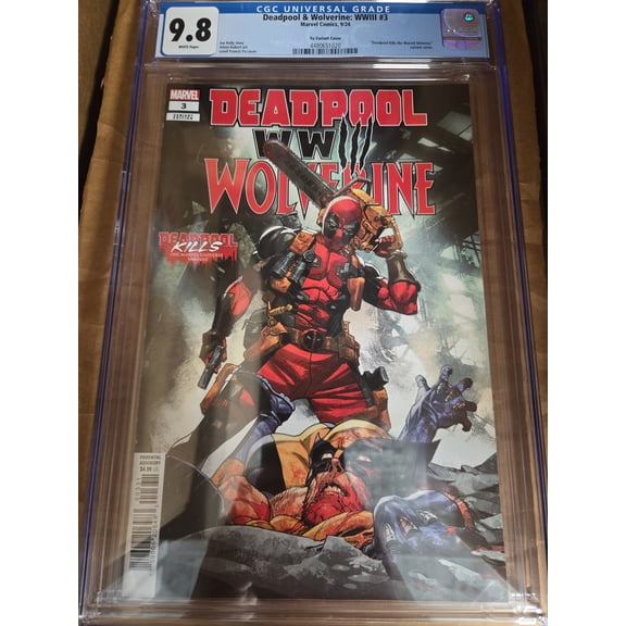 Deadpool & Wolverine: WWIII #3 - CGC 9.8 Comic Book