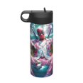 Deadpool Wolverine Water Bottle, Cute Pattern Stainless Steel Vacuum