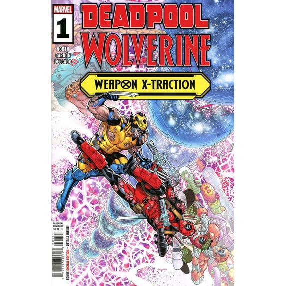 Deadpool/Wolverine: Weapon X-Traction #1 VF ; Marvel Comic Book