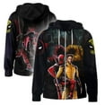 Deadpool and Wolverine 2024 new movie Hoodie cosplay Costume yellow red