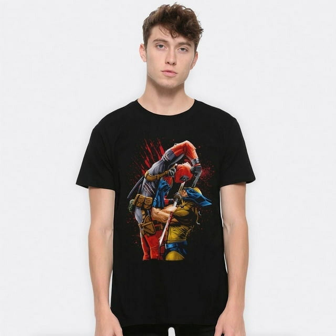 Deadpool and Wolverine Bloody T-Shirt / Men's Women's Sizes - Walmart.com