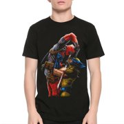 MIRACLESPIRIT Deadpool and Wolverine Comics T-Shirt / Men's Women's Sizes / 100% Cotton Tee (DEA-864222)