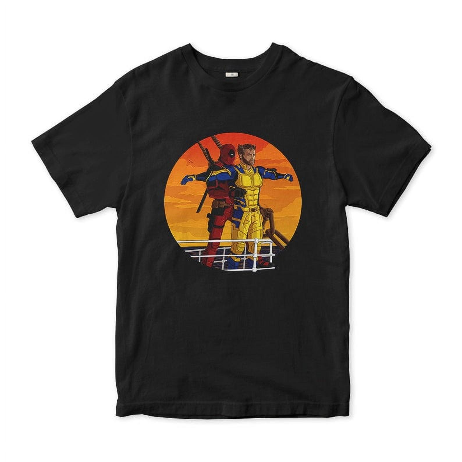 Deadpool and Wolverine Titanic Funny T-Shirt, Men's Women's All Sizes