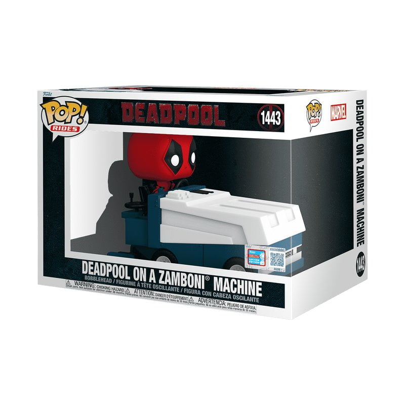 Deadpool on a Zamboni Machine Funko Pop! Super Deluxe 2024 NYCC