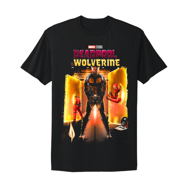Deadpool vs Wolverine, Amazing Hero XMen Marvel Movie TShirt
