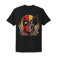 Deadpool vs Wolverine, Amazing Hero XMen Marvel Movie TShirt