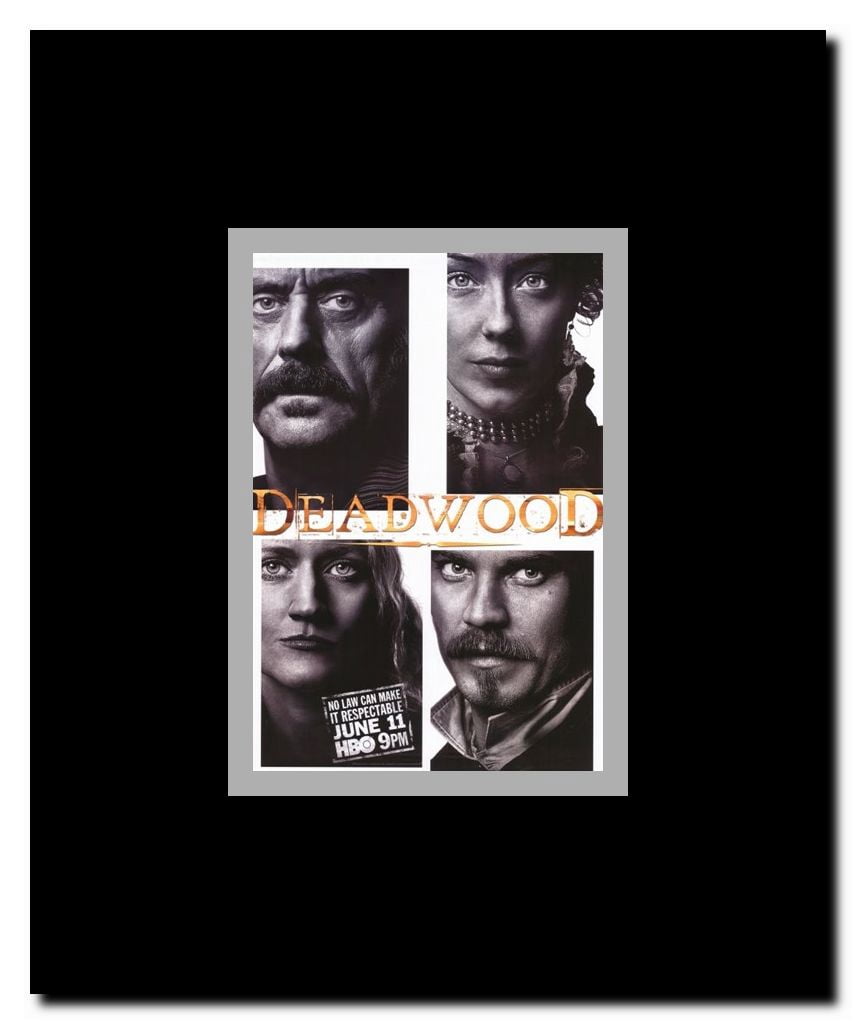 Deadwood Framed Movie Poster