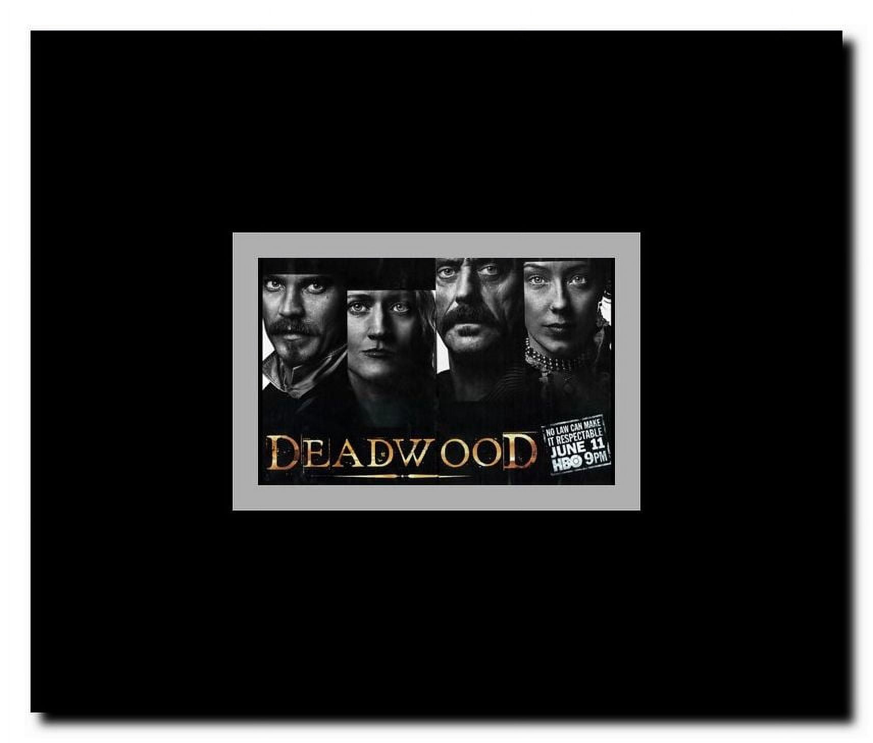 Deadwood Framed Movie Poster