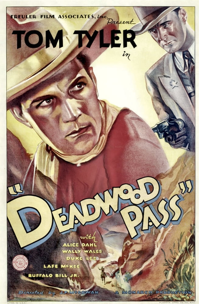 Deadwood Pass Canvas Art - (11 x 17)