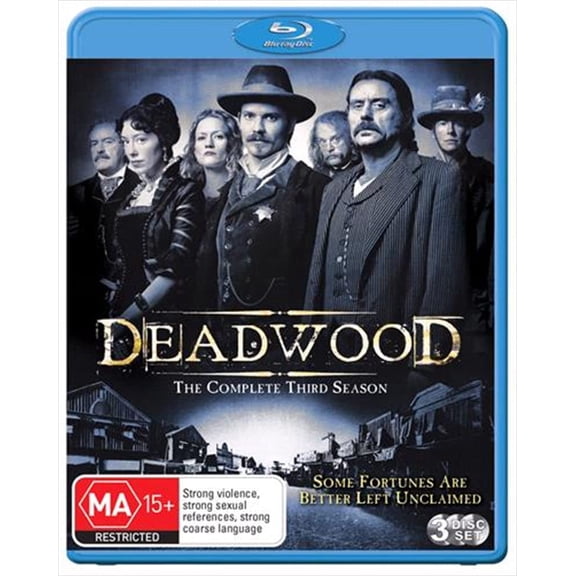 Deadwood: The Complete Third Season [Blu-ray, Region A] NEW