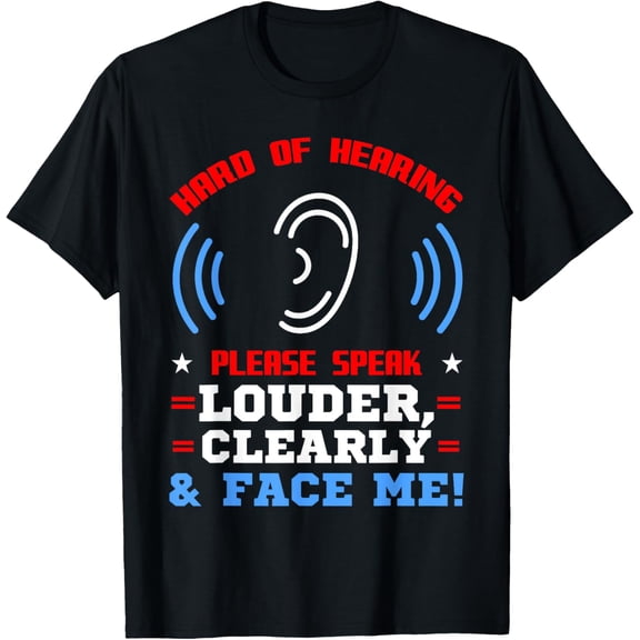 Deaf Awareness Hard Of Hearing American Sign Language T-Shirt