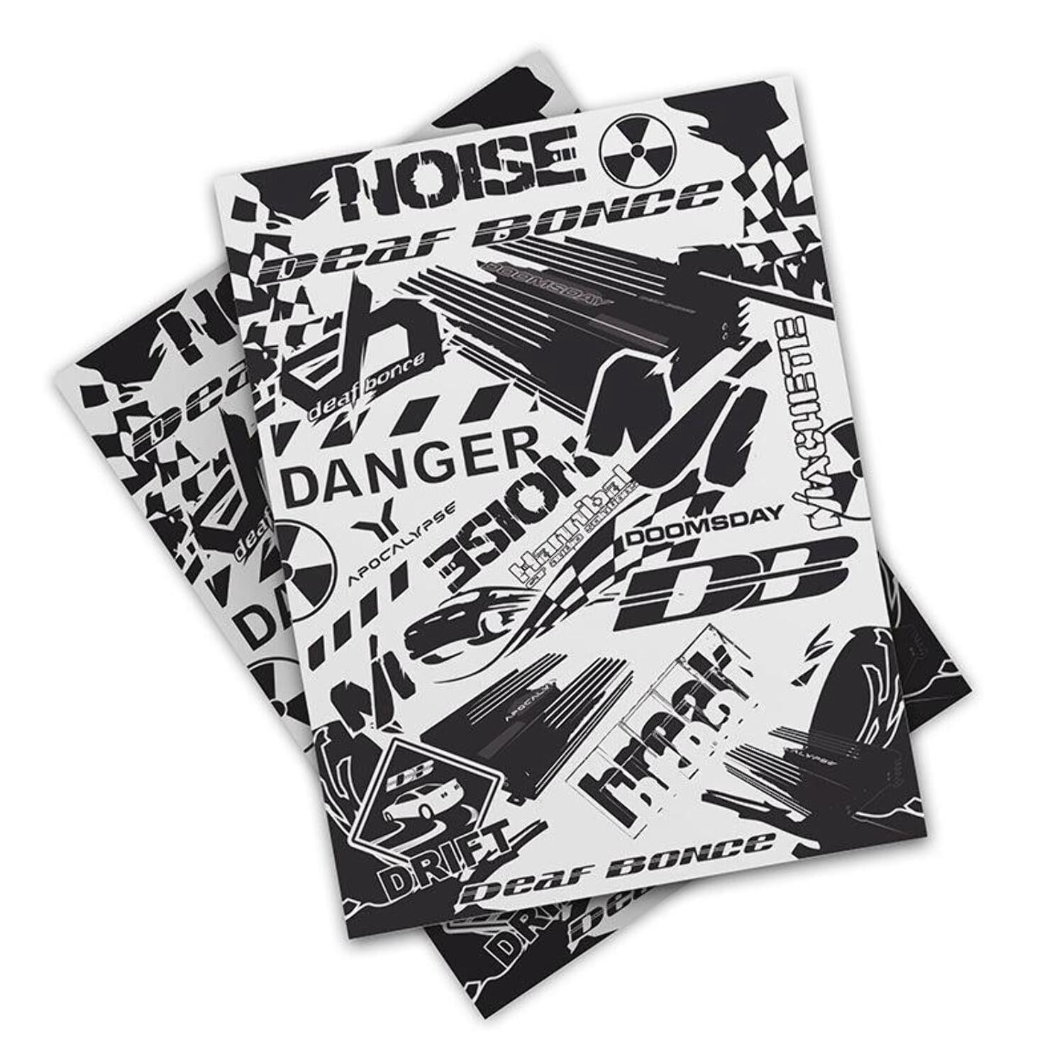 Deaf Bonce 3.0 10 Sheets of High Efficiency Sound Deadening for Car