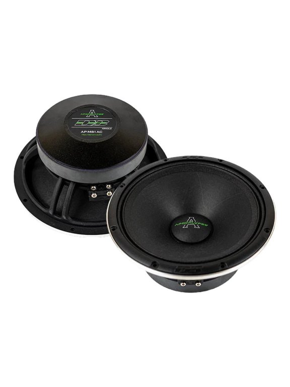 Apocalypse AP-M81AC 8" 600W Max 4-Ohms Car Audio Midrange Speakers