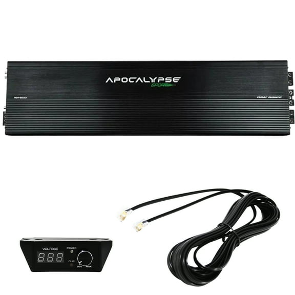 Deaf Bonce Apocalypse ASA-8000.1 Monoblock 8000W RMS Class-D Car Audio Amplifier